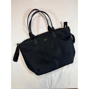 Kate Spade Black Nylon Tote Bag or Diaper Bag Black